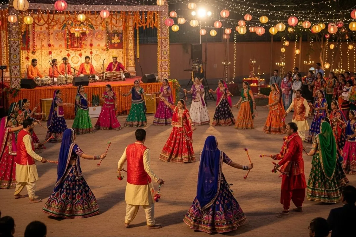 Navratri Garba Gujarat - Traditional dance celebration during Navratri