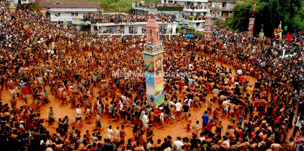 Behdienkhlam celebration in Jowai Meghalaya