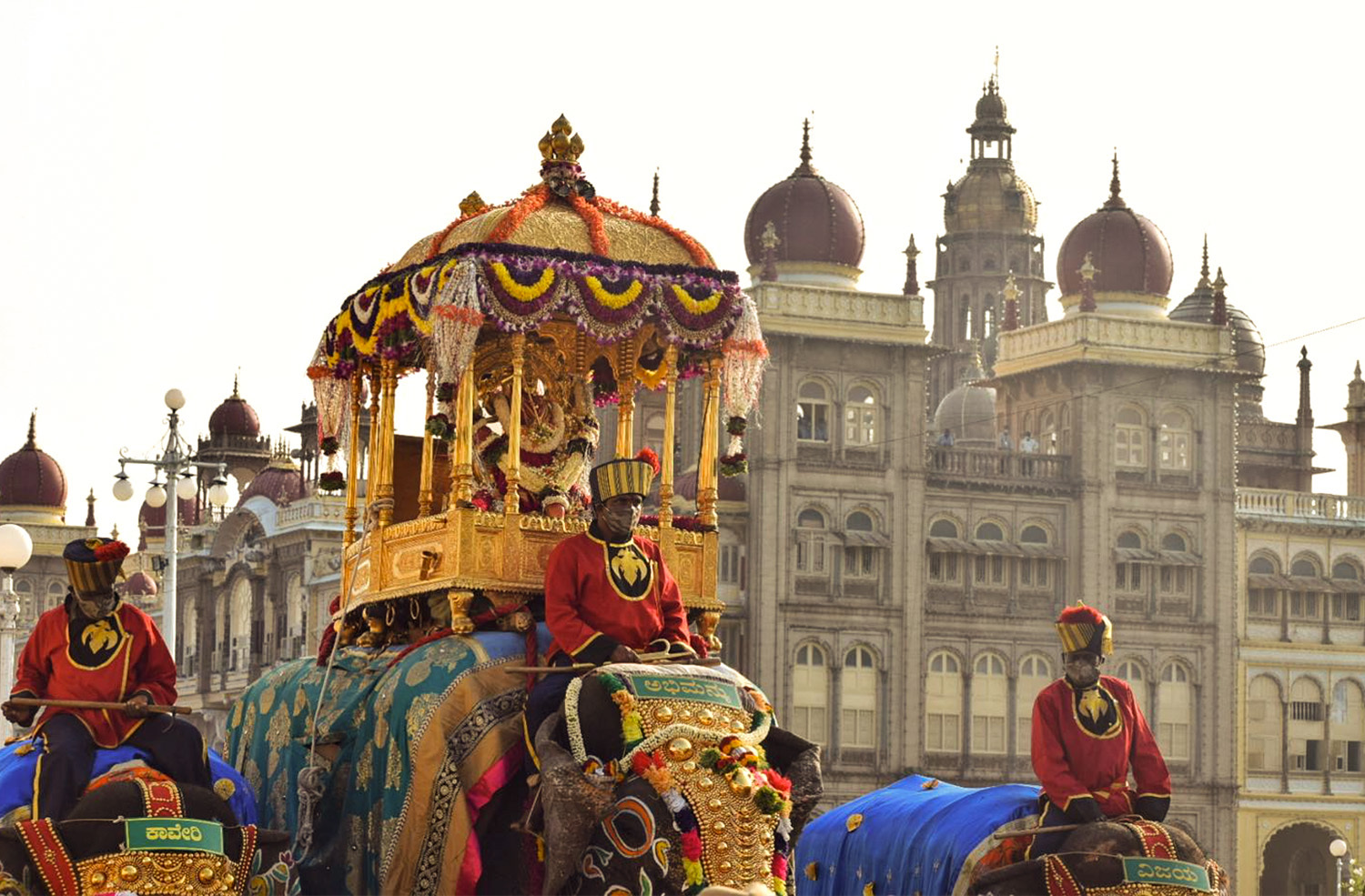 Mysore Dasara procession and palace lights
