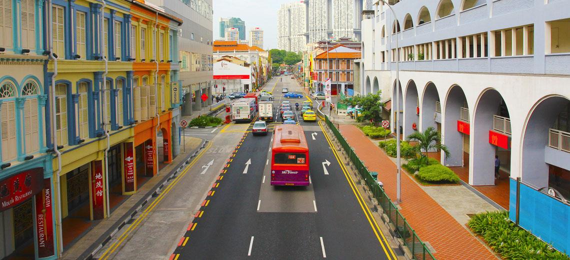 Singapore MRT and bus based route planning for first-time travelers
