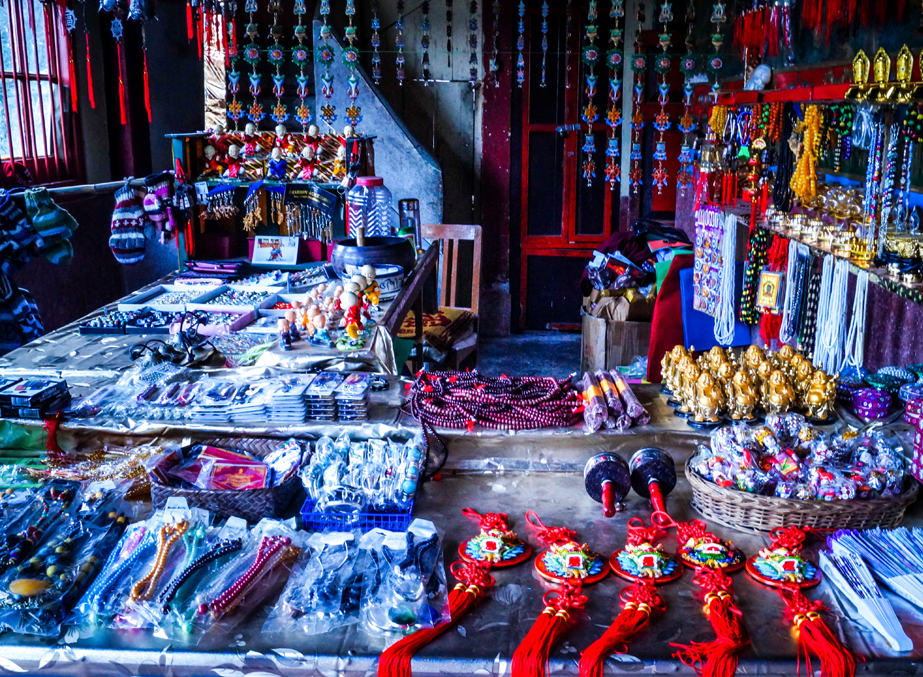 Shopping areas in Gangtok Sikkim
