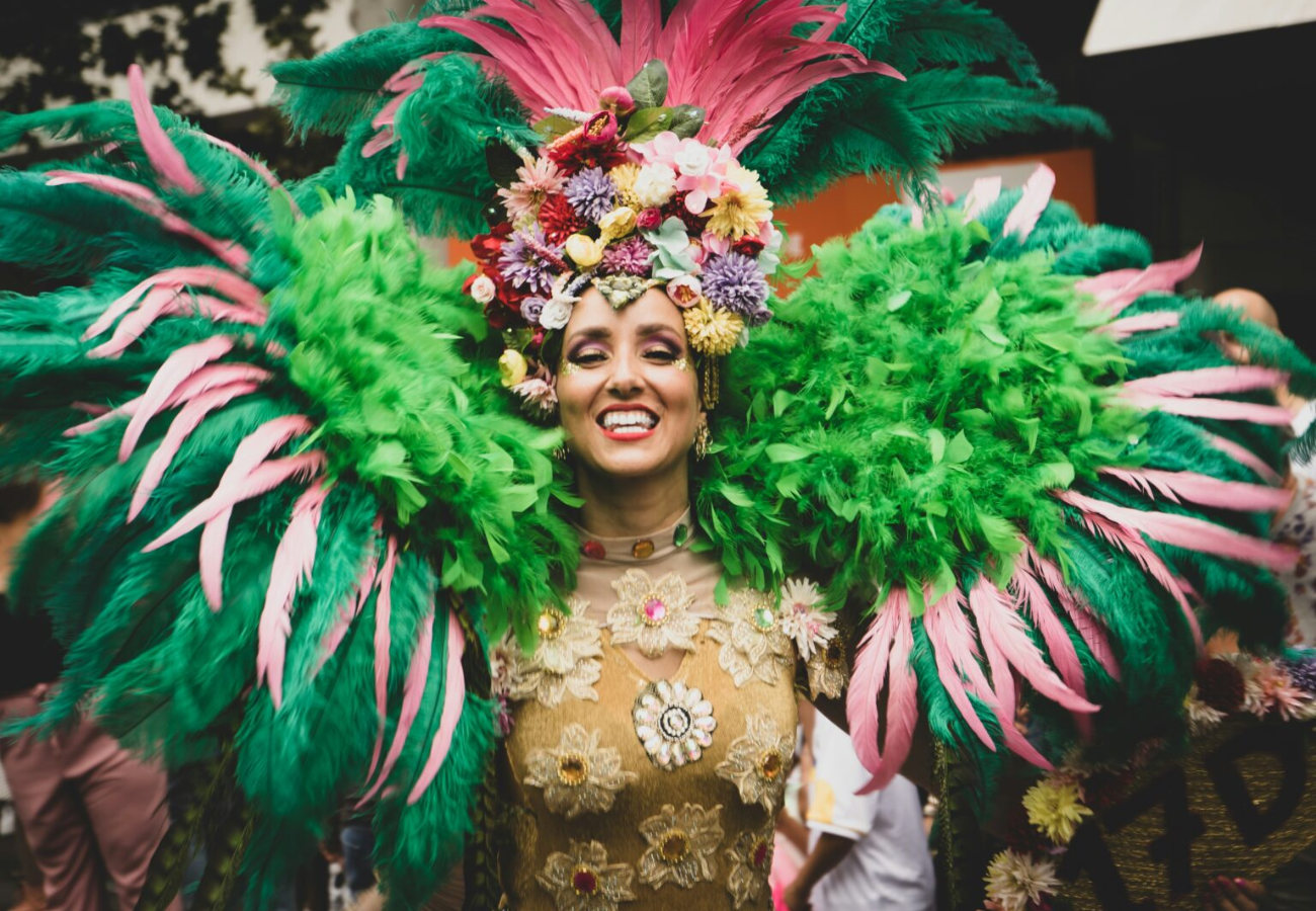 Elaborate costumes at Goa Carnival