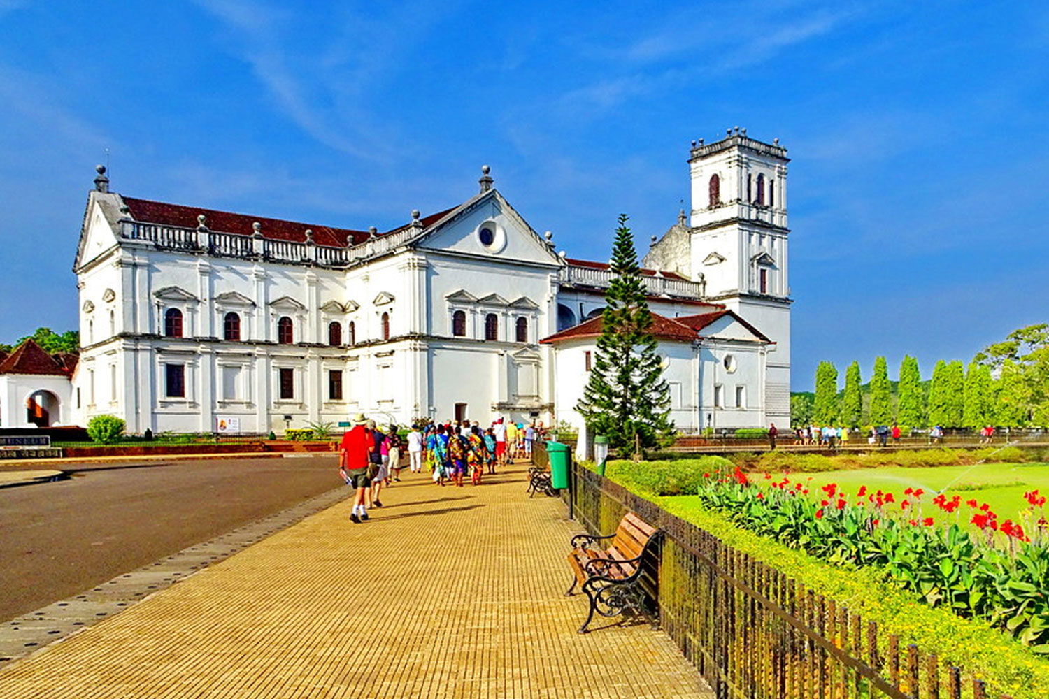Basilica of Bom Jesus in Old Goa