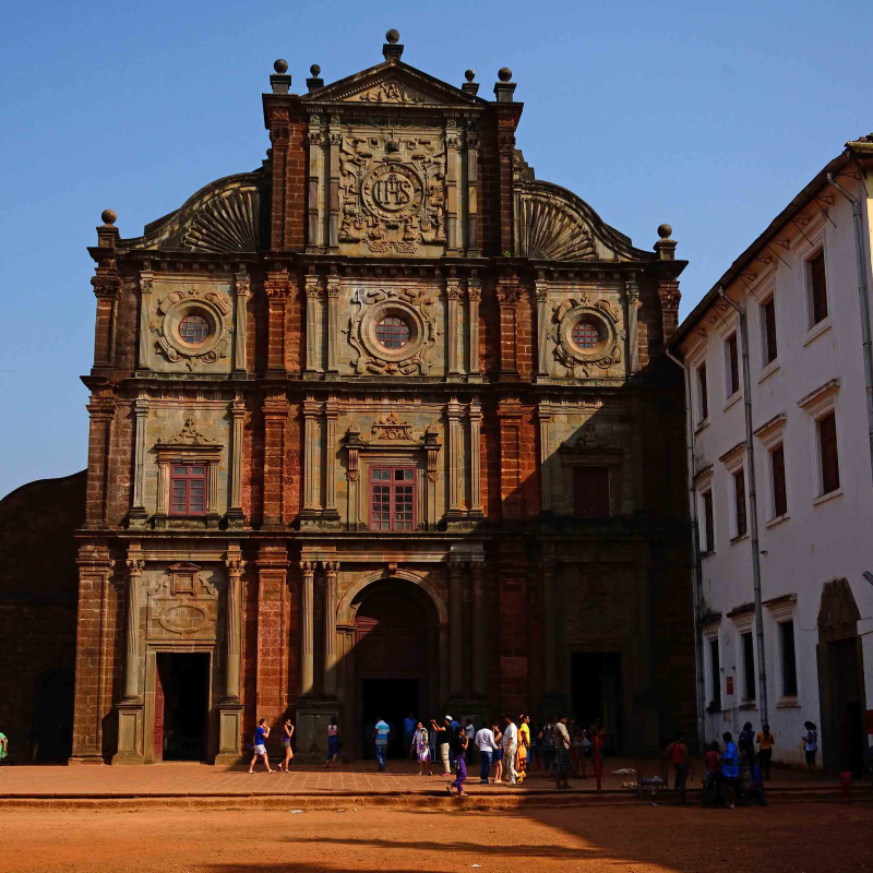 Basilica of Bom Jesus in Old Goa