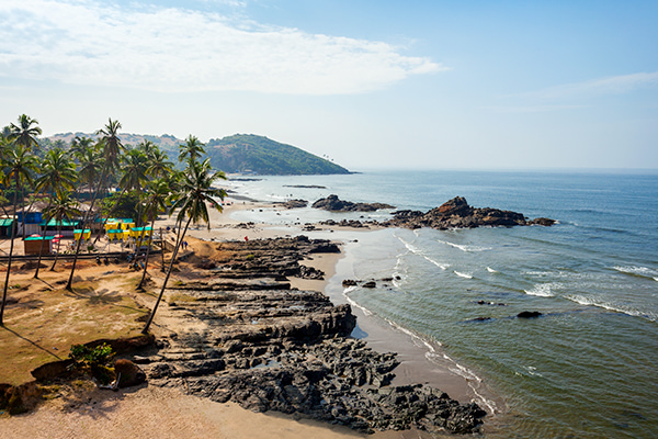 Sunset at Goa beach