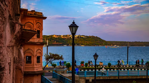 Lake-side area near Gohar Mahal Bhopal