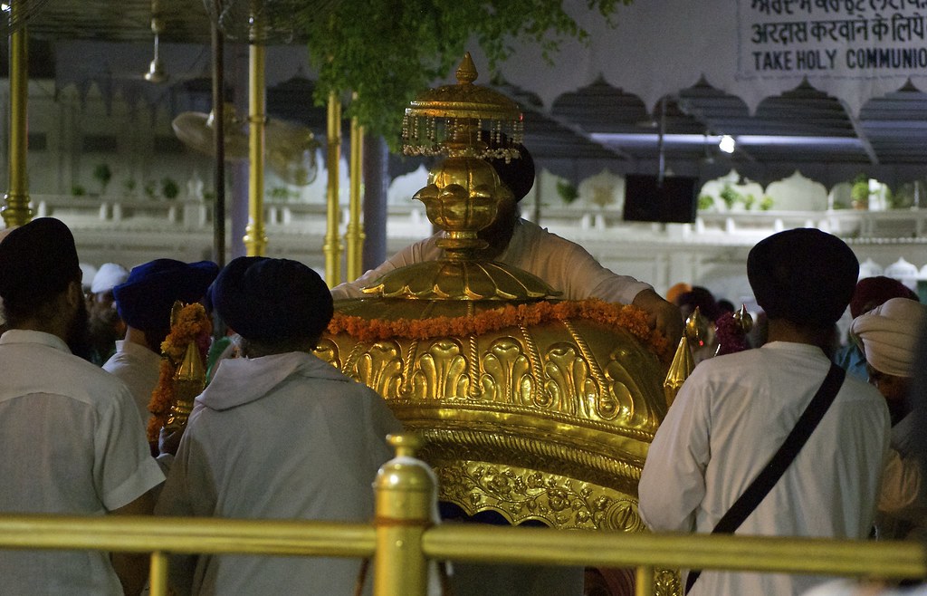 Sukhasan ceremony at Golden Temple Amritsar