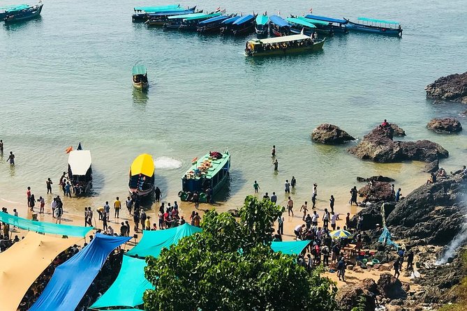 Scenic beach stop near Grand Island Goa adventure circuit