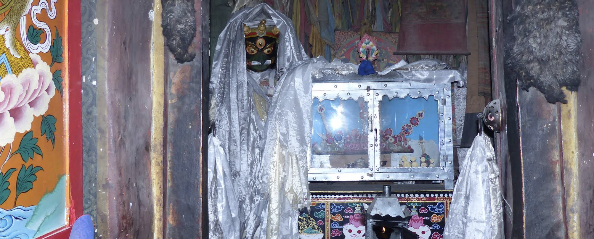 Hanle Monastery Temple Interior