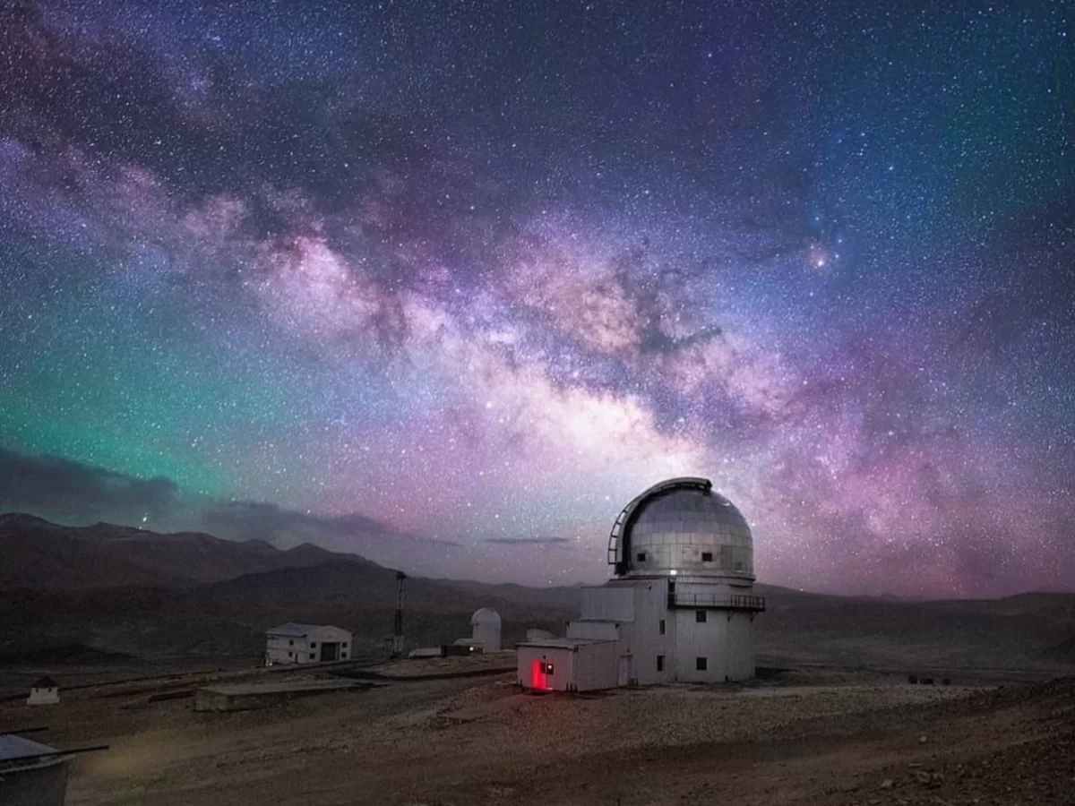Stargazing at Hanle Observatory