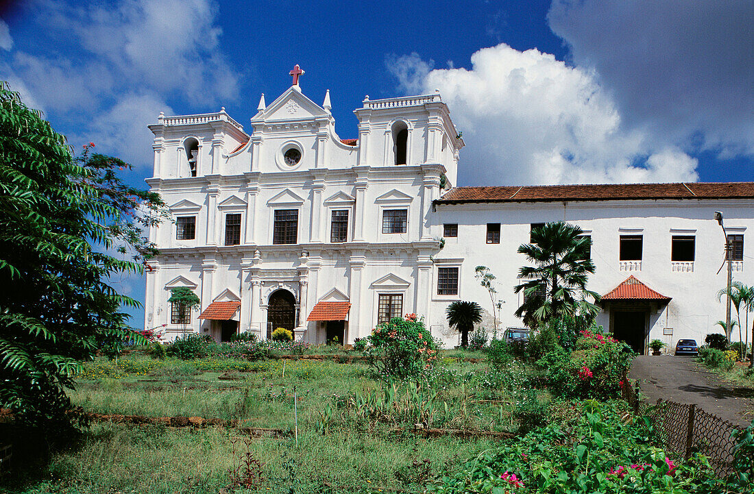 Historic structure in Goa often referenced in haunted travel stories