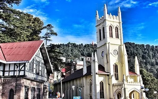 Old church area in Shimla associated with local paranormal stories