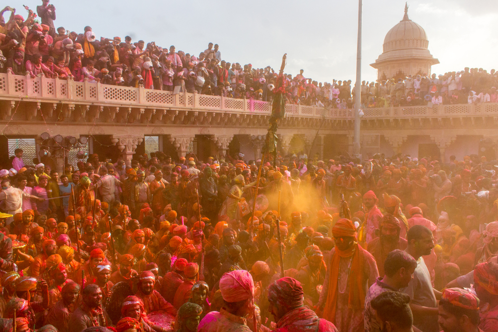 Famous temples in Mathura during Holi