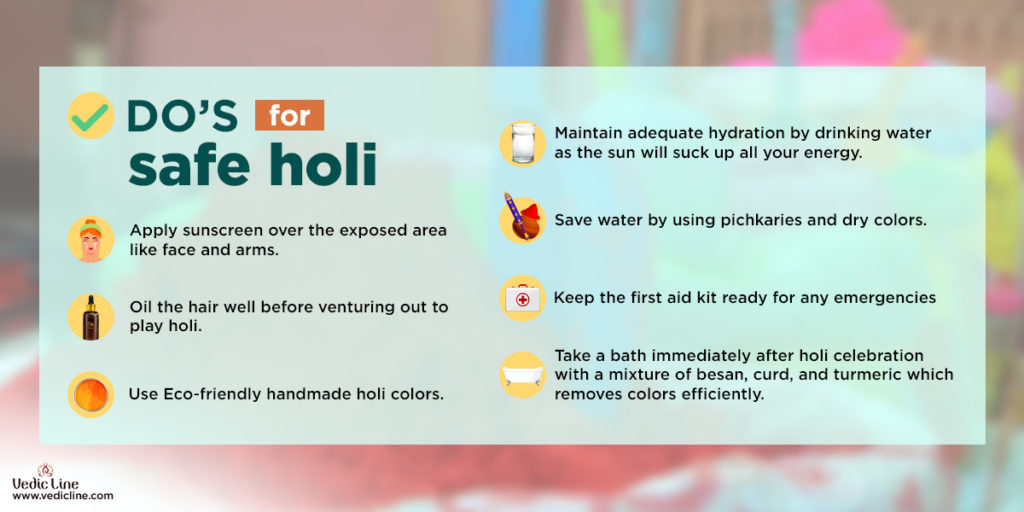People celebrating Holi with organic colors