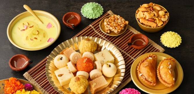 Traditional Goan Holi sweets and delicacies