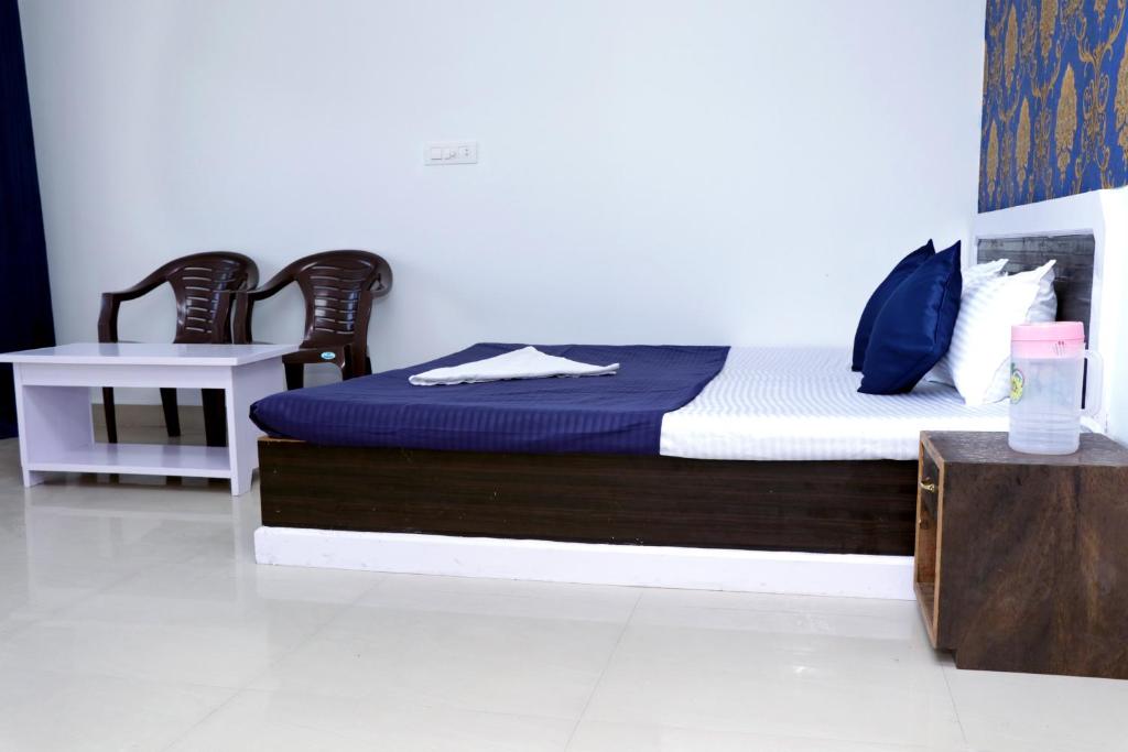 Traditional room at Himalayan Homestay with wooden decor