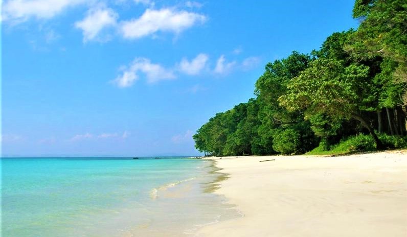 Radhanagar Beach romantic honeymoon view