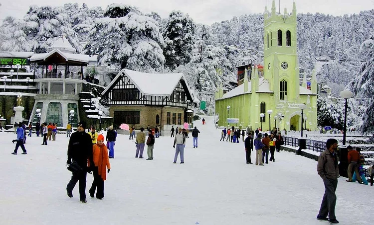 Snow-covered Shimla perfect for January honeymoon