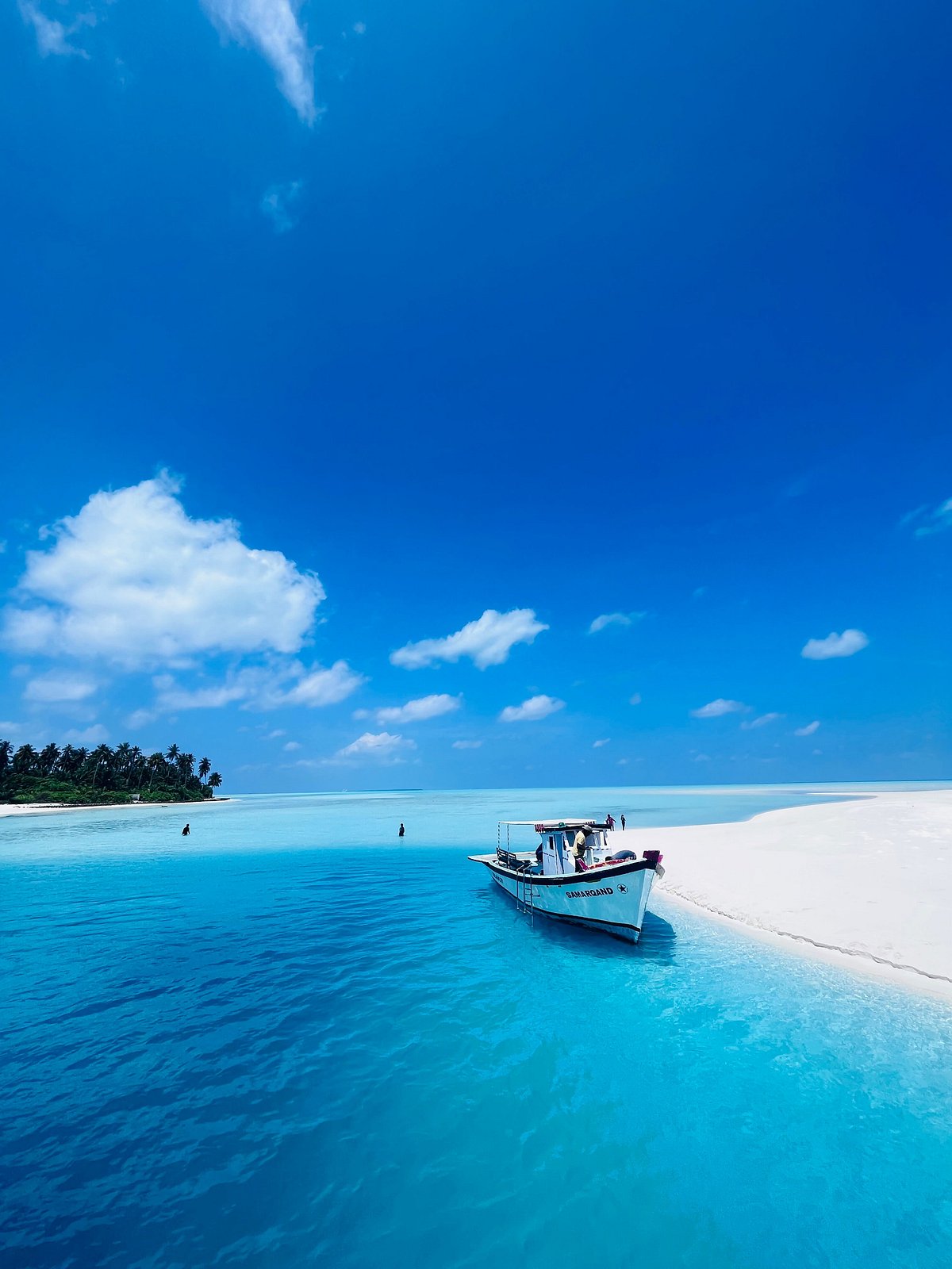 Lagoon view near Agatti Island accommodations