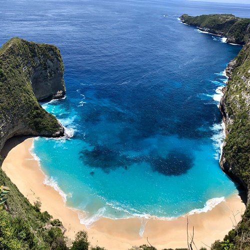 Beautiful beach in Bali Indonesia