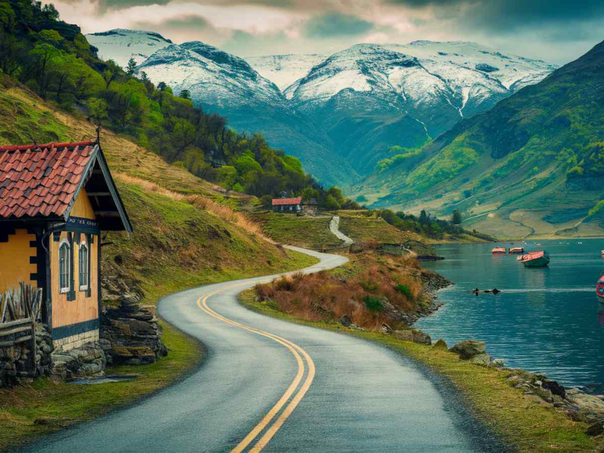 Scenic road trip to Kashmir