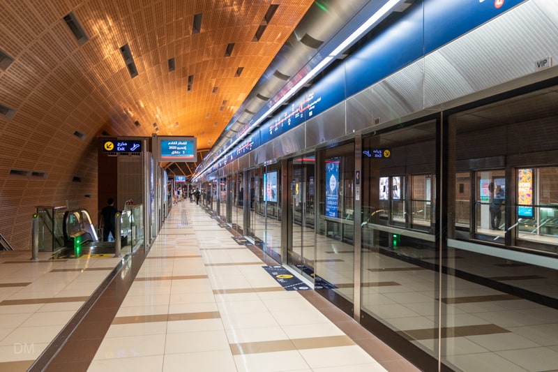 Metro-connected access point to Ibn Battuta Mall Dubai