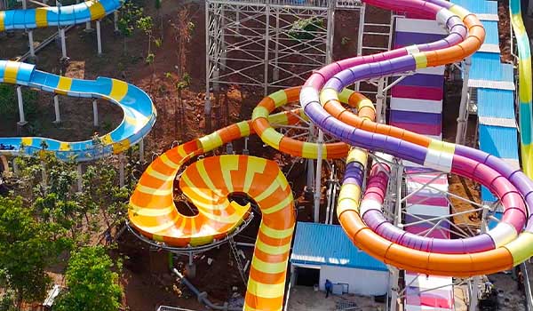 Water park attractions at Imagicaa Amusement Park Ahmedabad
