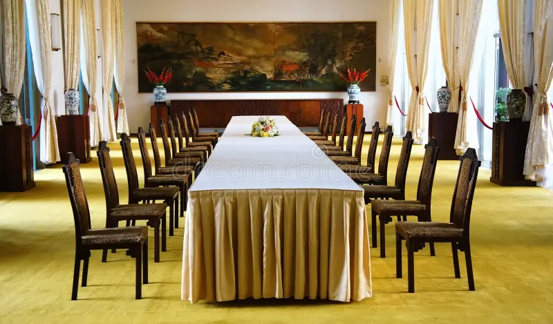 State room and interior details at Independence Palace