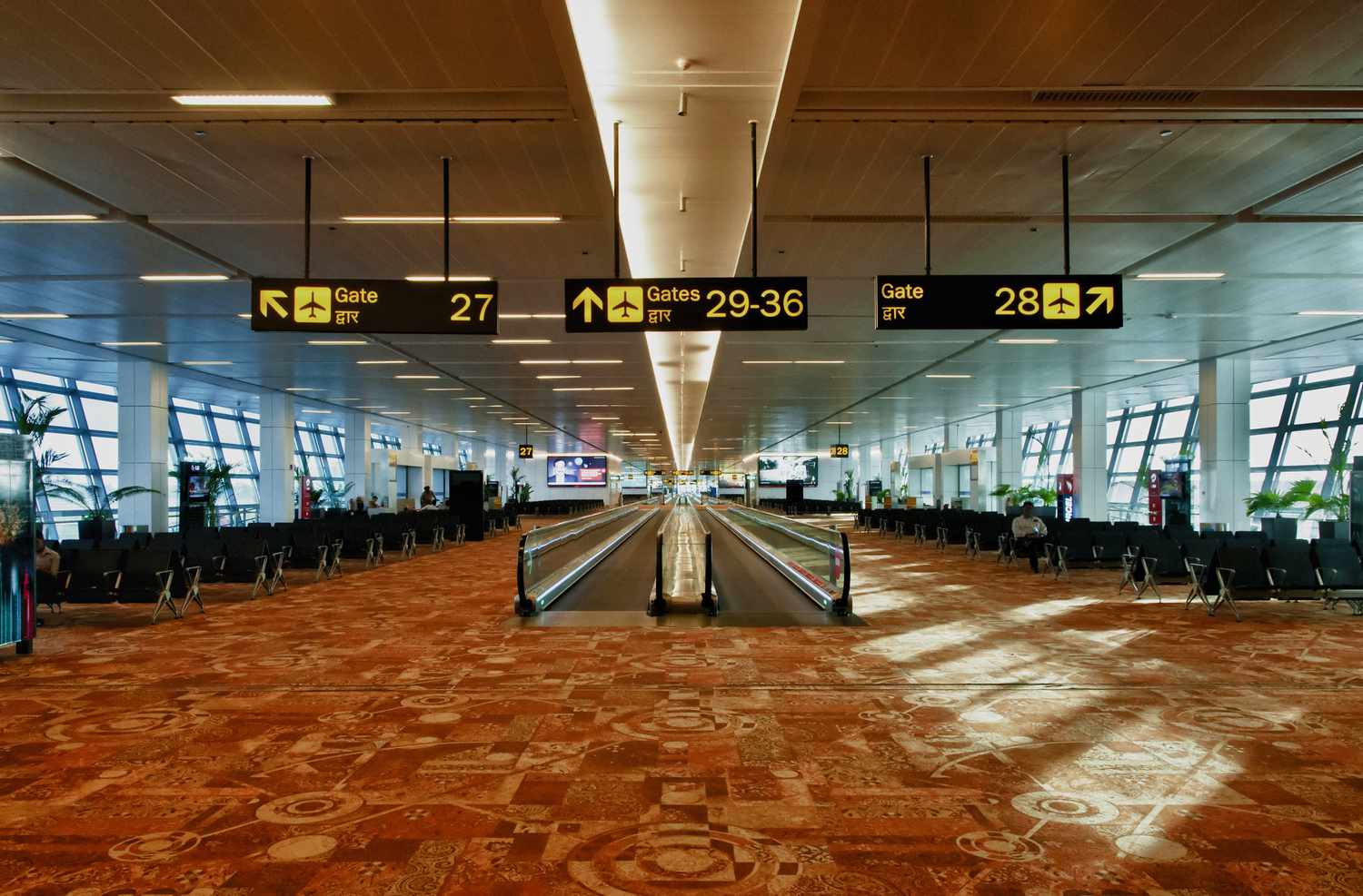 International Airport Terminal in India