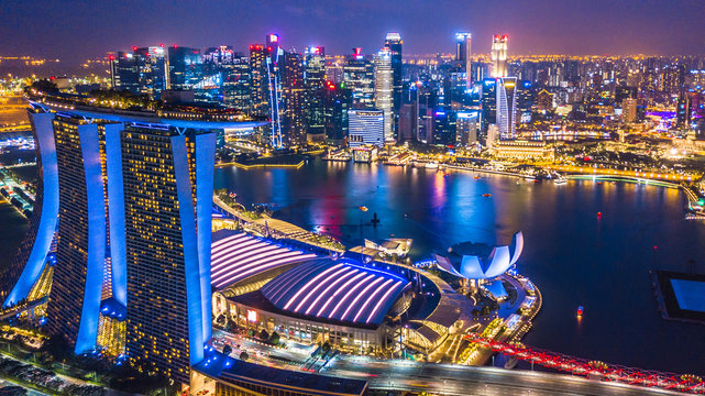 Singapore City Skyline