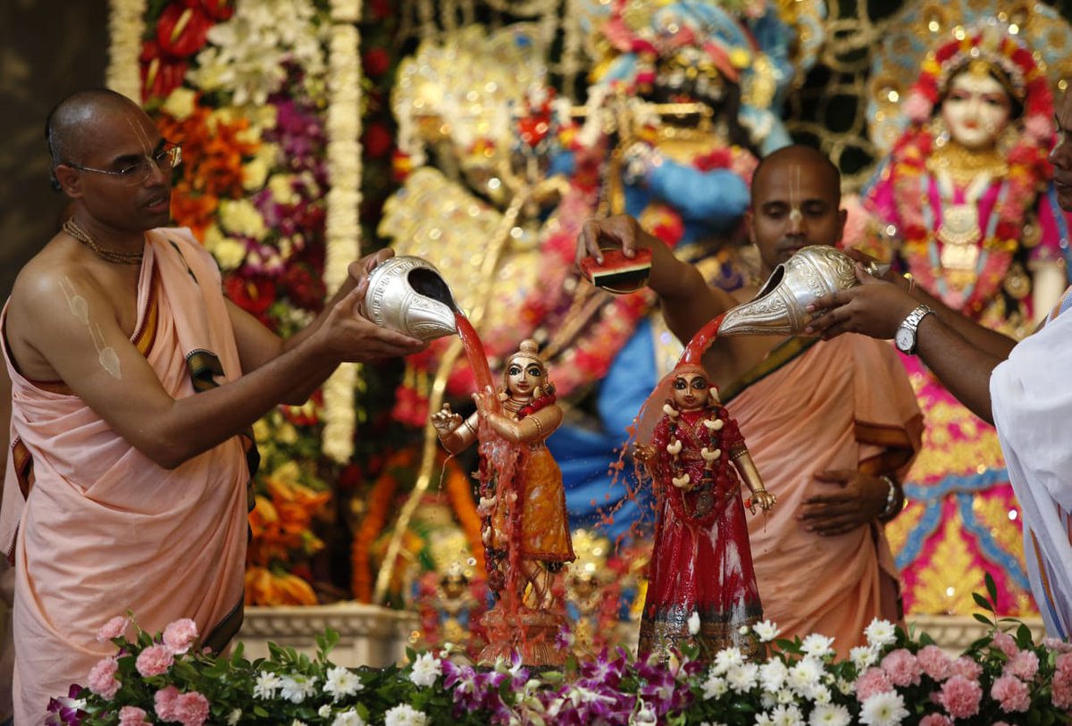 Janmashtami celebration at ISKCON Temple Ahmedabad