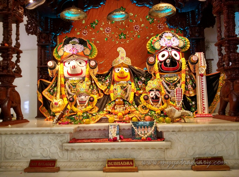 Darshan hall interior at ISKCON Temple Chennai