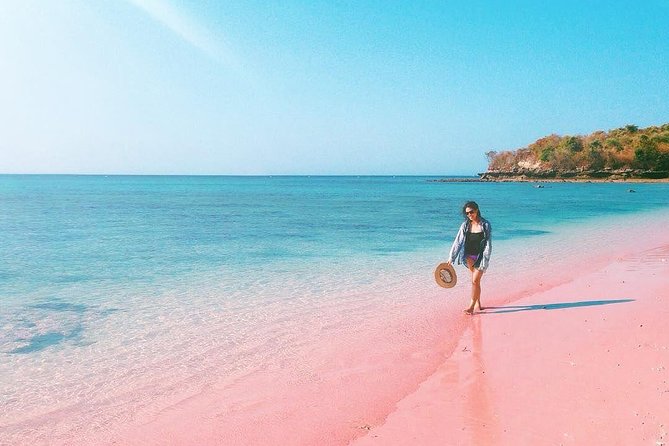 Beautiful beach in Lombok island near Bali