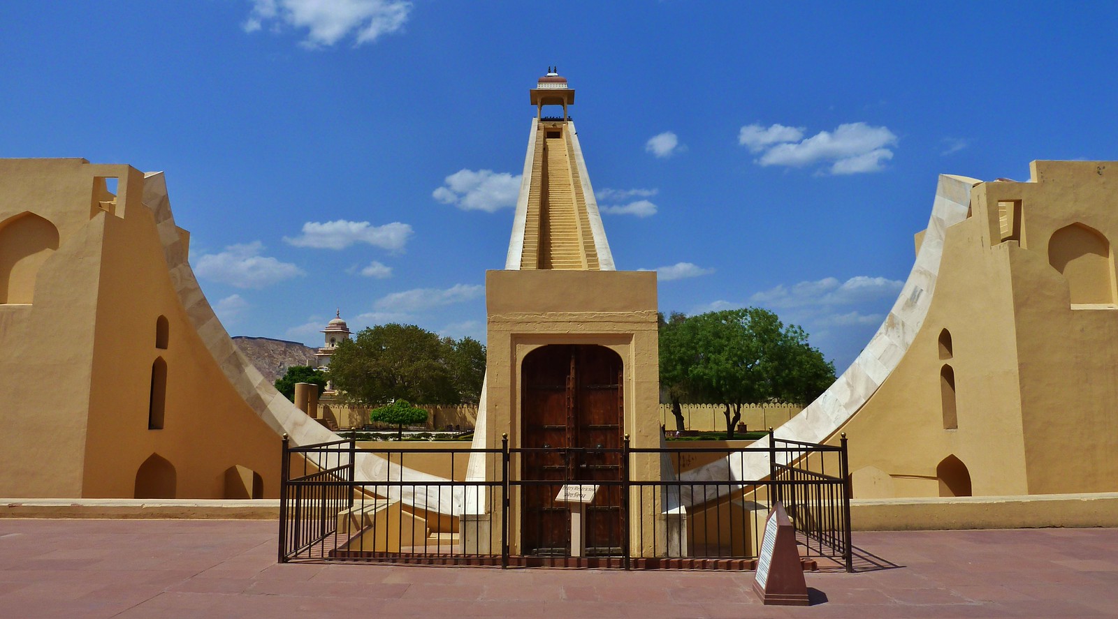Samrat Yantra - the world's largest sundial at Jantar Mantar Jaipur