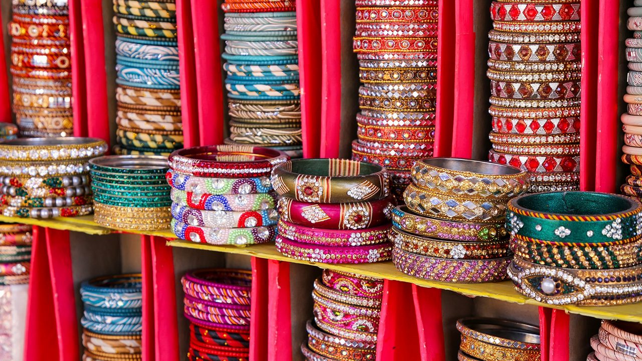 Rajasthani textiles and handicrafts
