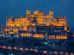 Mehrangarh Fort at sunset