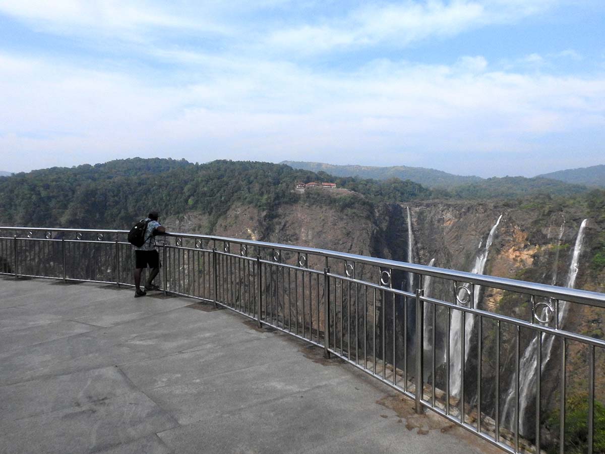 Viewpoints at Jog Falls