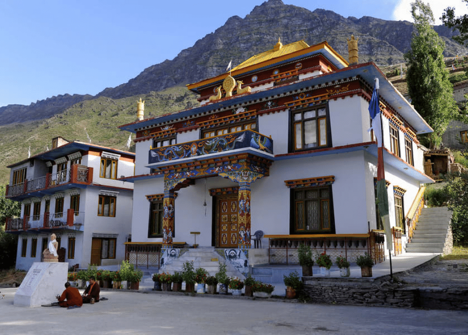Viewpoint from Kardang Monastery overlooking valley