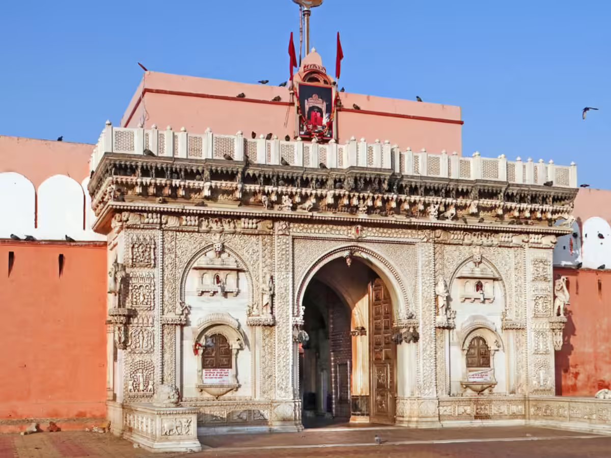 Karni Mata Temple Entrance Deshnoke