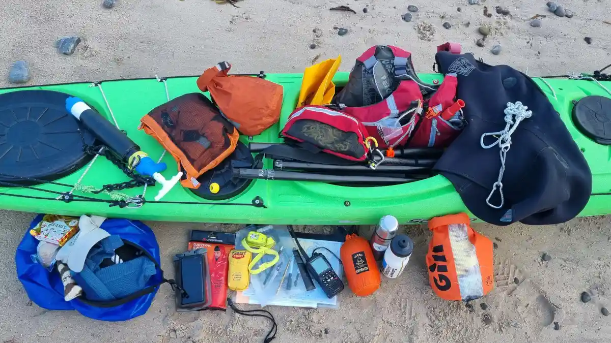Kayaking gear and equipment