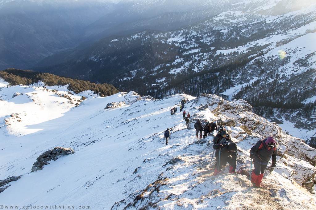 Kedarkantha summit view