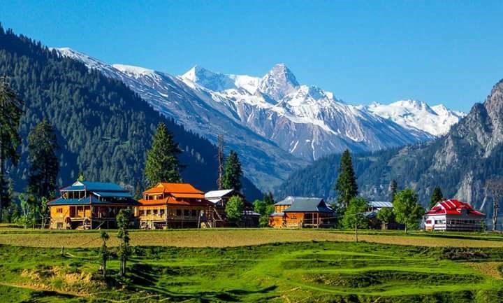 Village stay setup in Keran Kashmir
