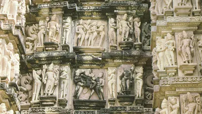 Ancient Sculptures at Khajuraho