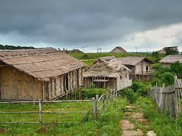 Traditional Khasi village and cultural setting in Meghalaya