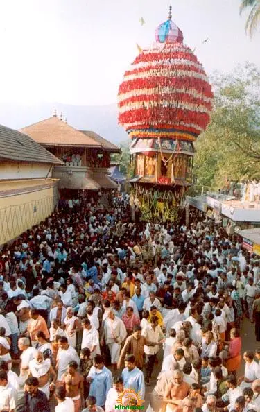 Navaratri celebration at Mookambika Temple