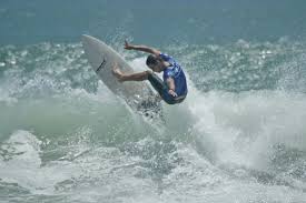Surfing at Kuta Beach