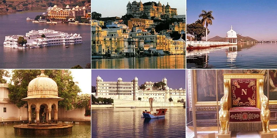 One day Udaipur itinerary combinations including Lake Palace viewpoints