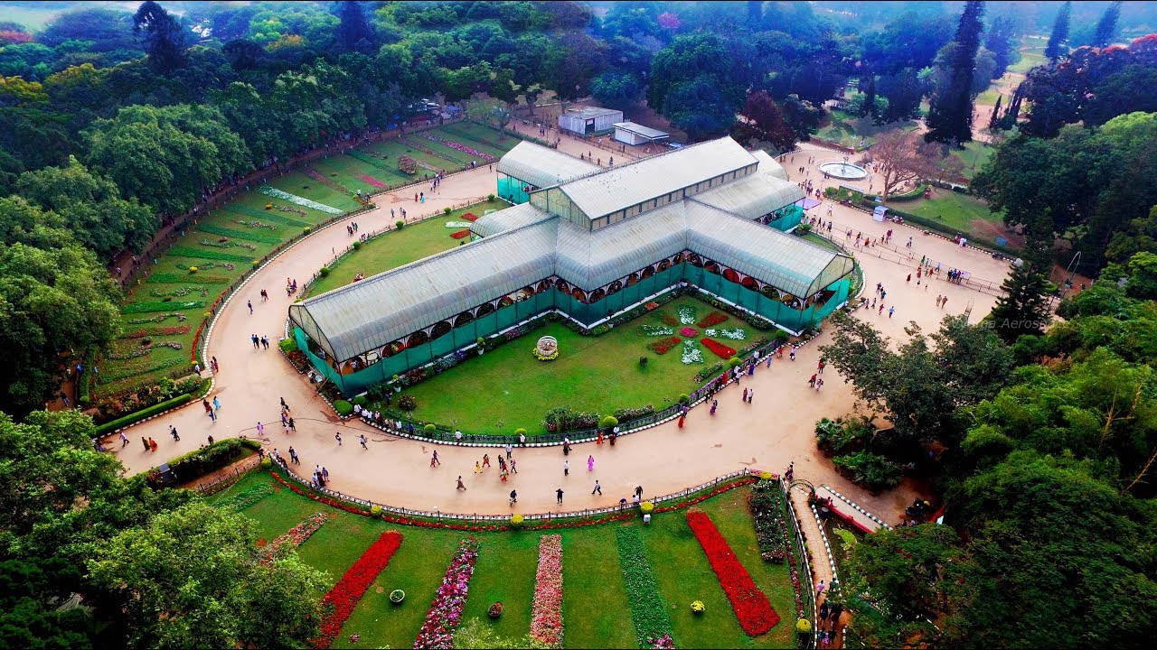 Lal Bagh Palace gardens and exterior heritage landscape