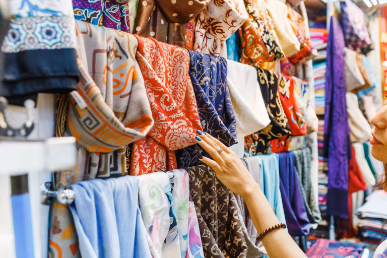Ahmedabad local market shopping and bargaining