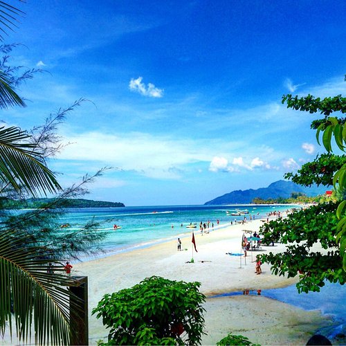 Beautiful beach in Langkawi